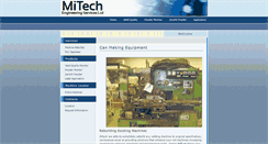 Desktop Screenshot of mitech.com