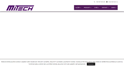 Desktop Screenshot of mitech.cz