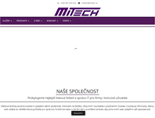 Tablet Screenshot of mitech.cz